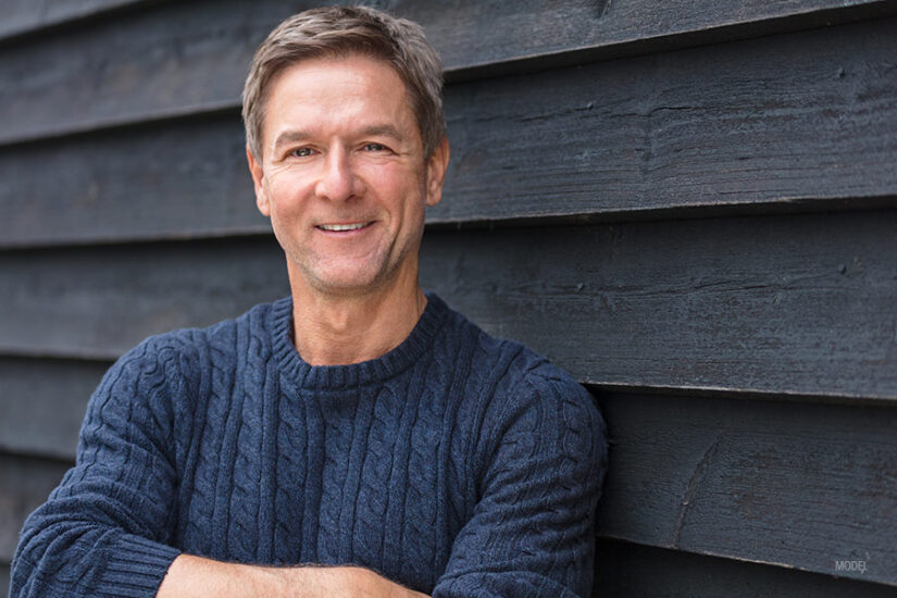 Middle-aged man front profile photo